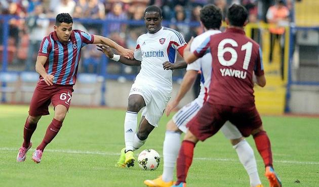 Trabzonspor-Kardemir Karabükspor maçında 11'ler belli oldu!
