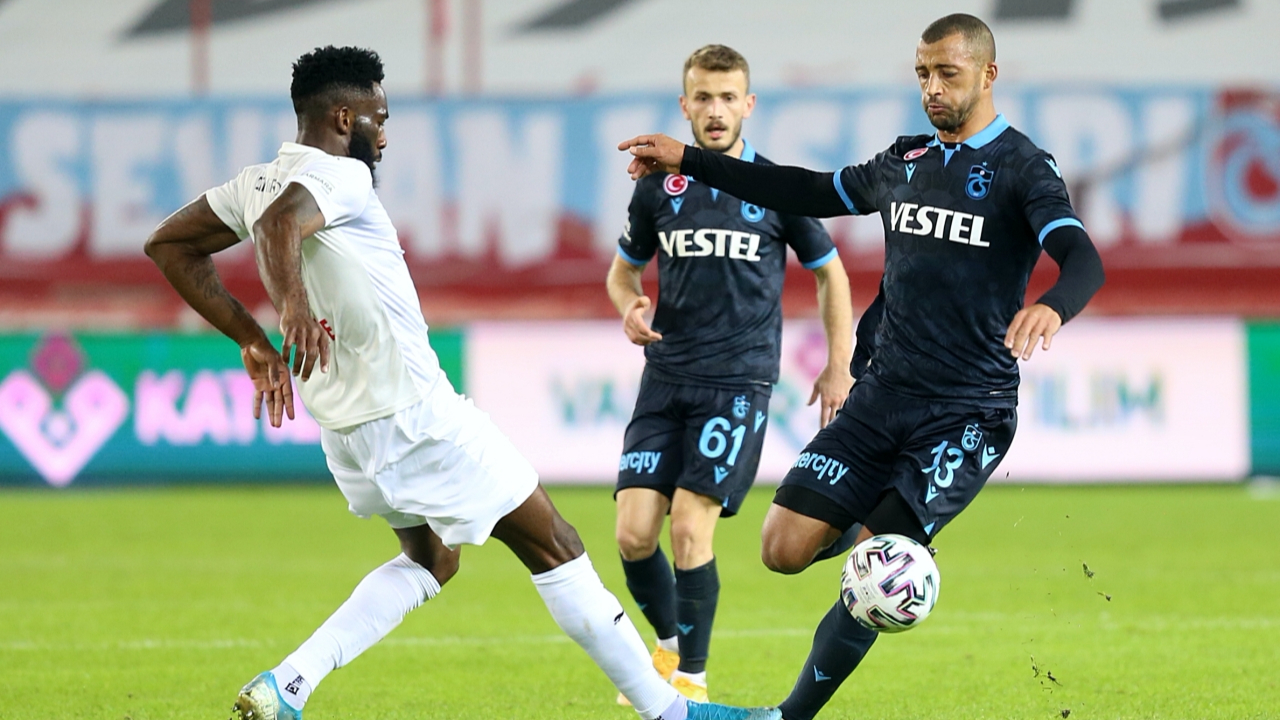 Trabzonspor ile Sivasspor 11. haftanın kapanış maçında yenişemedi