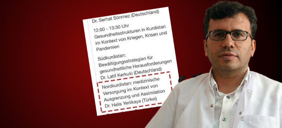 Türk Tabipler Birlliği yöneticisi PKK konferansında