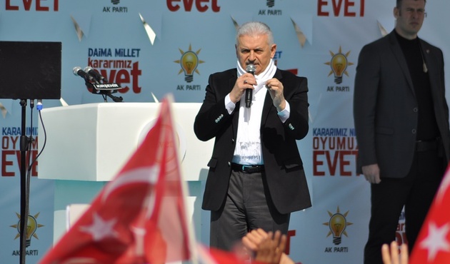 Başbakan: Merkel ile görüşeceğim bir yere ayrılmayın!