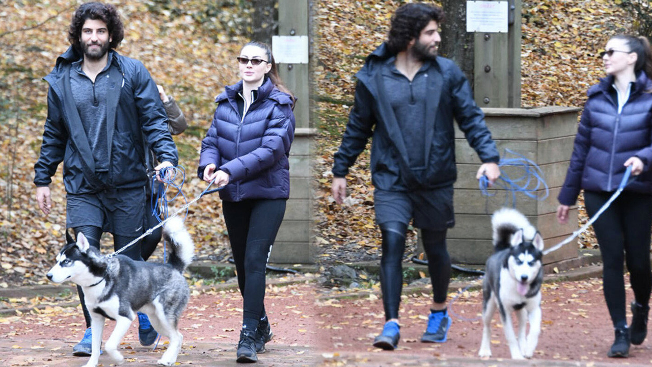 Burcu Özberk-Murat Kazancıoğlu aşkının ilk fotoğrafı!