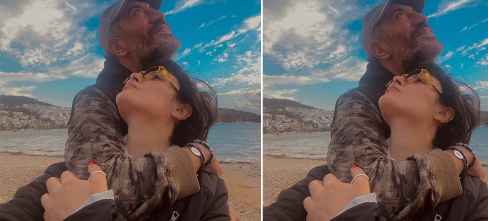 Gonca Vuslateri ve Hakan Altun'dan aşk dolu fotoğraf