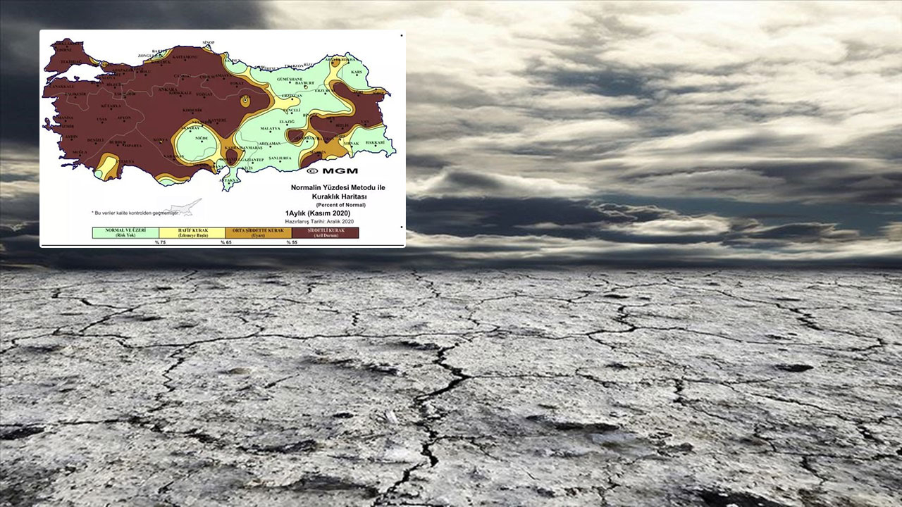 Meteoroloji haritasında korkutan görüntü!