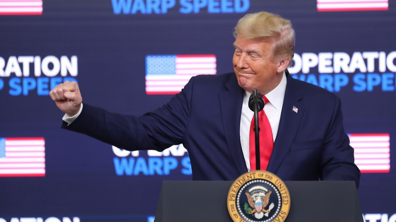 Trump giderayak tarihe geçti!
