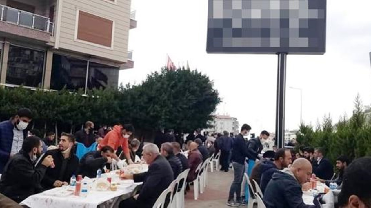 Antalya'da şok! Koronadan ölen babası için mevlit yemeği verdi