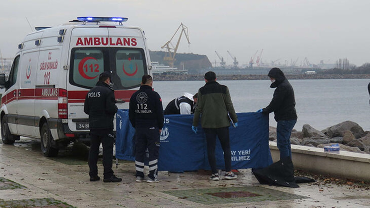 Pendik'te denizden ceset çıktı