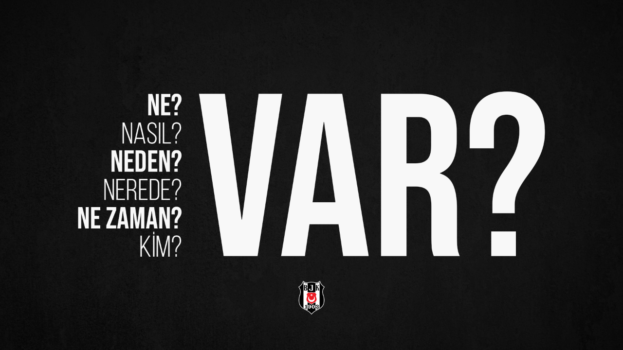 Beşiktaş'tan VAR açıklaması ve Sergen Yalçın'a destek