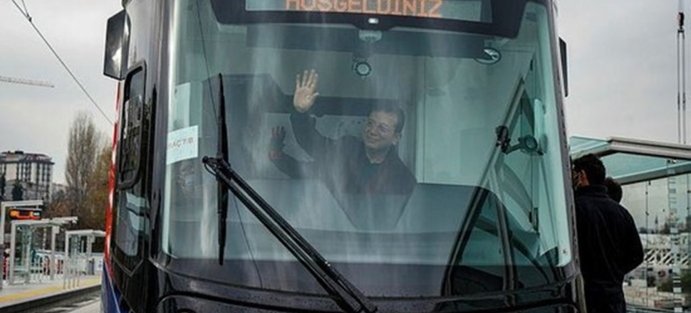İBB Başkanı 20 ay önce yapılan test sürüşünü yine yaptı