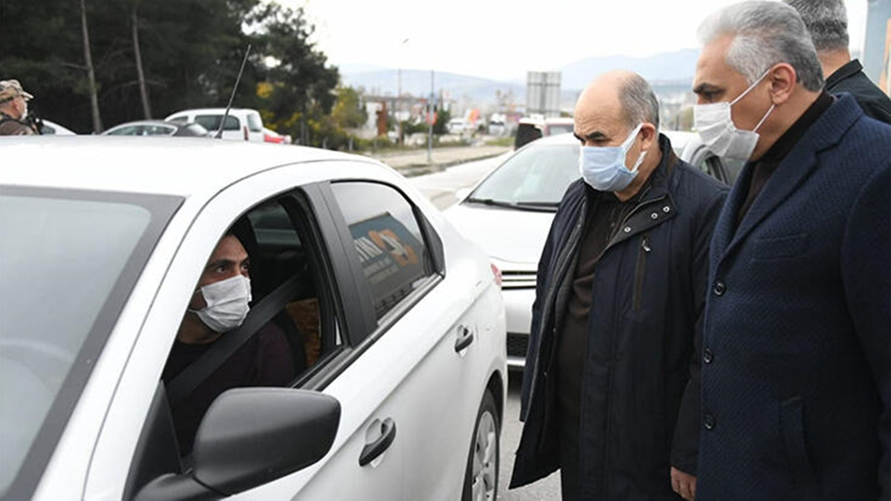 Kısıtlama ve karantinayı ihlal eden pozitif hasta, valiye yakalandı