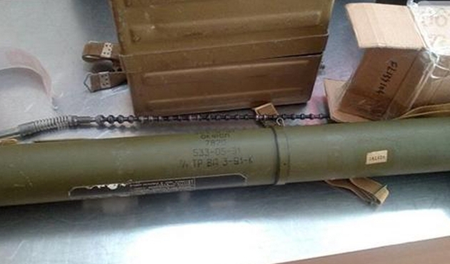 Ukrayna'da Türk yolcunun bagajından bazuka çıktı