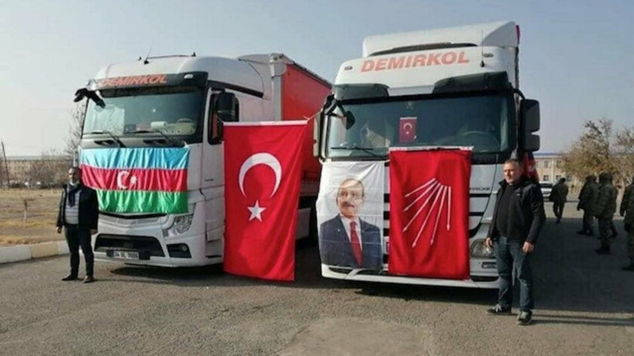 CHP'den Azerbaycan ordusuna 'yetişkin hasta bezi' yardımı