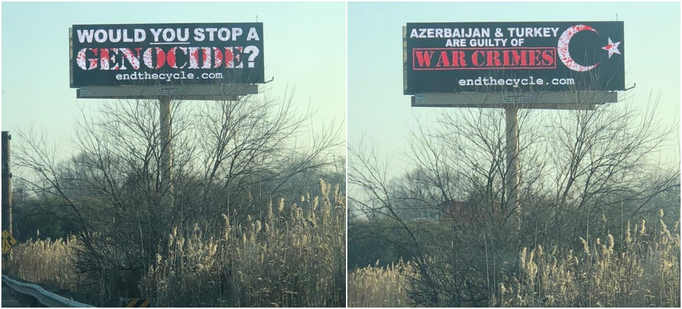 ABD otoyollarını bu ilanlarla donattı