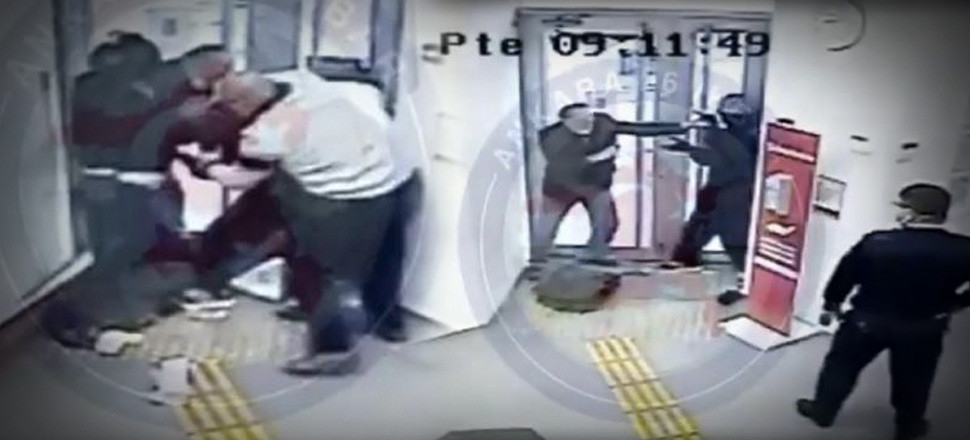 Ankara'da banka şubesinde silahlı soygun girişimi!
