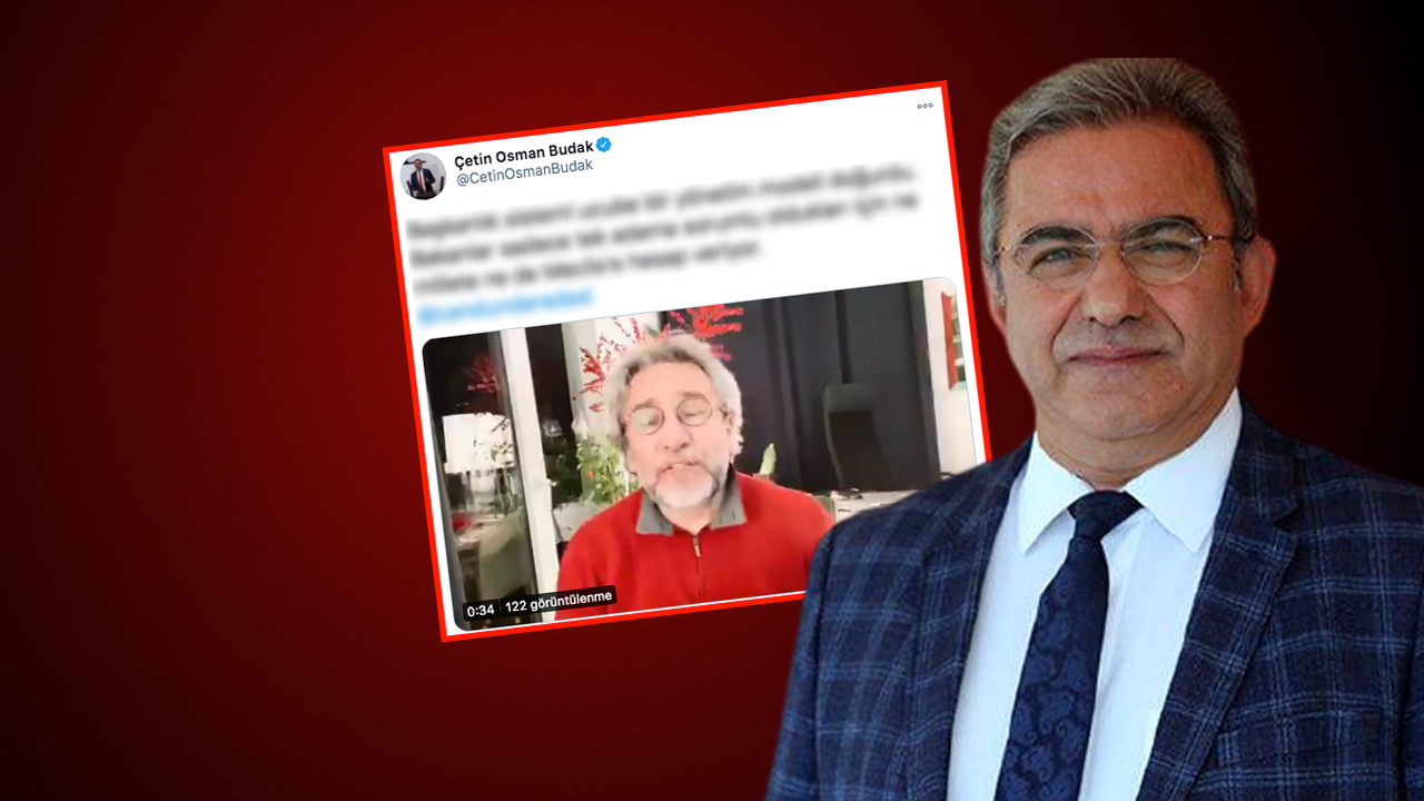 CHP'li Budak, Bakan Ersoy'u firari Dündar'ın videosunu paylaşarak eleştirdi