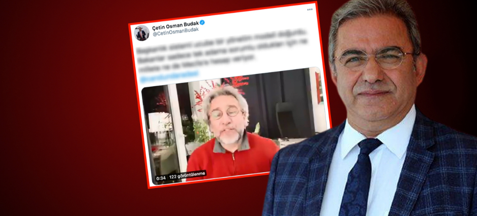 CHP'li Budak, Bakan Ersoy'u firari Dündar'ın videosunu paylaşarak eleştirdi