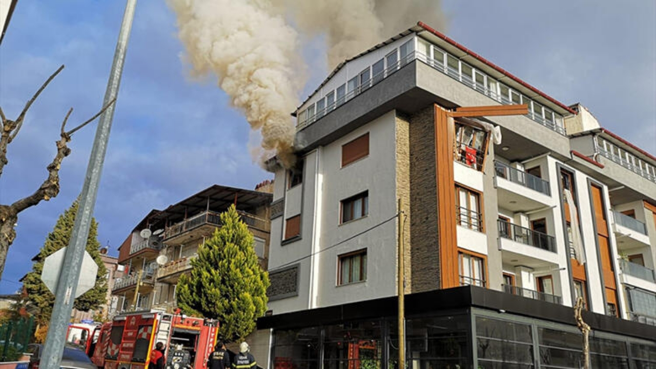 Uşak'ta doğal gaz patlaması! 2 yaralı