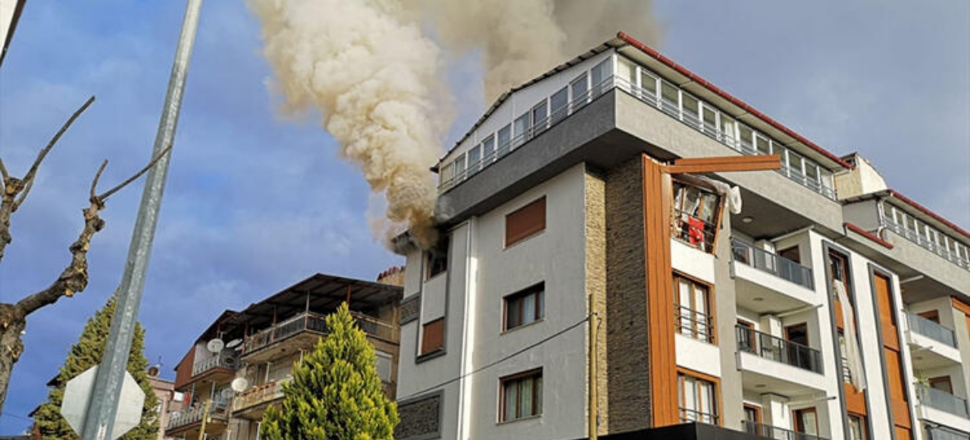 Uşak'ta doğal gaz patlaması! 2 yaralı