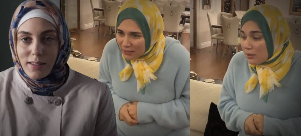 Oyuncu Buse Varol, Öykü Karayel'in Bir Başkadır dizisindeki rolünü taklit etti...