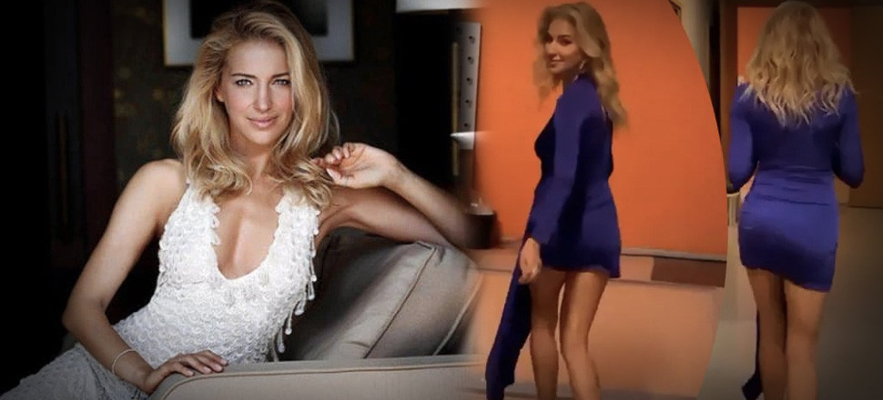Burcu Esmersoy mini elbisesiyle fitliğini gözler önüne serdi!