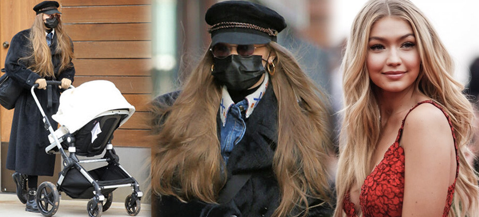 Gigi Hadid ilk kez bebeğiyle sokağa çıktı!
