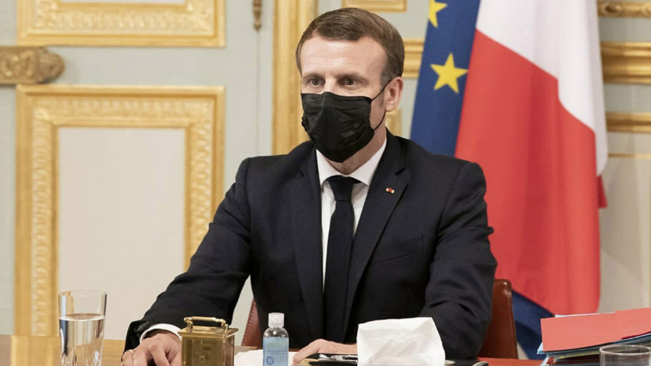 Türkiye'den Macron'a geçmiş olsun mesajı