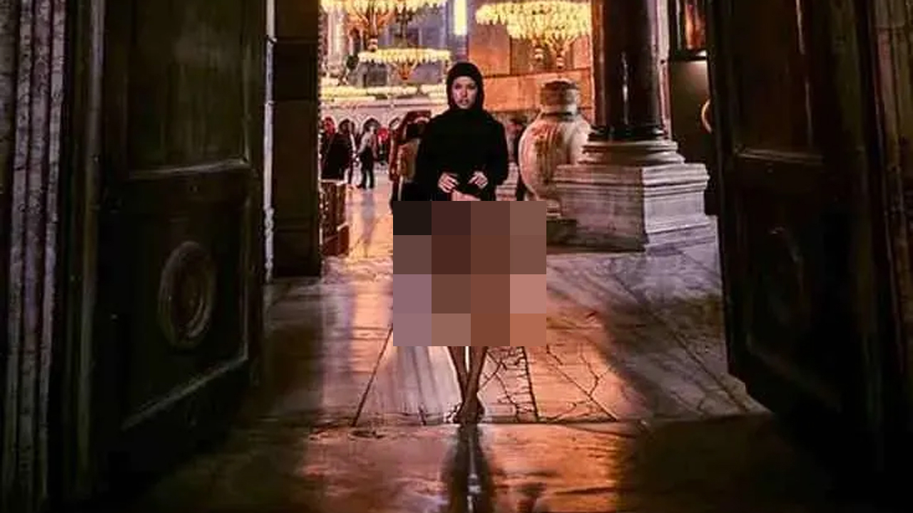 Ayasofya'da çıplak fotoğraflara istenen ceza belli oldu