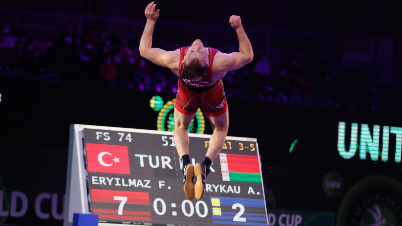 Belgrad'da Haydar Yavuz gümüş, Fazlı Eryılmaz ve Erhan Yaylacı bronz madalya kazandı