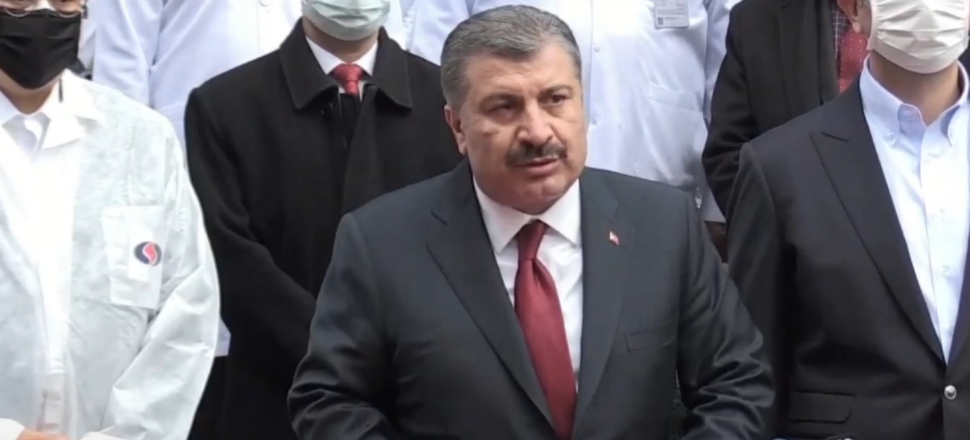 Sağlık Bakanı Koca yangının sebebini açıkladı
