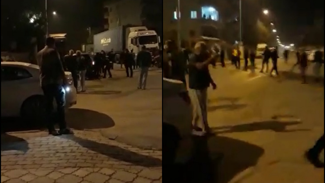 Kaza sonrası mahalleliye küfredince ortalık karıştı