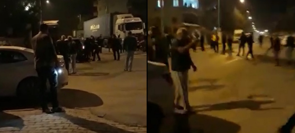 Kaza sonrası mahalleliye küfredince ortalık karıştı