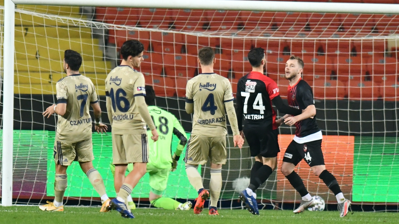Gaziantep FK'dan Fenerbahçe'ye geçit yok