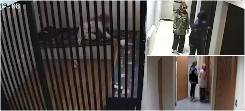 Çıplak arama yalanını çürüten görüntüler ortaya çıktı
