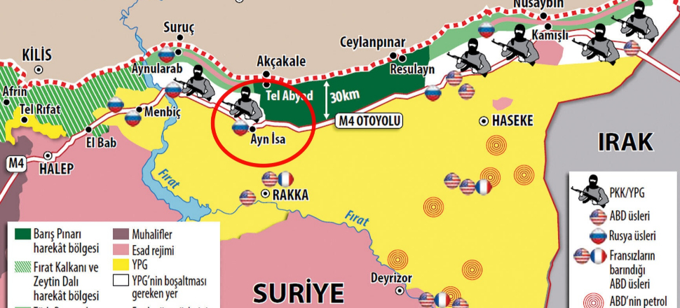 Suriye Milli Ordusu YPG'ye operasyon başlattı