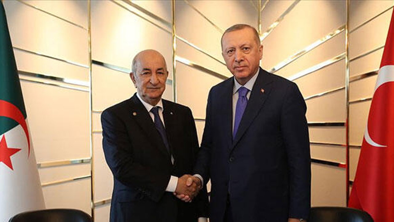 Erdoğan Cezayir Cumhurbaşkanı ile görüştü