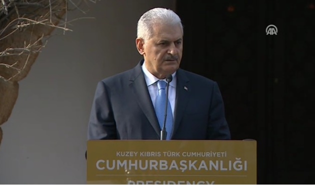 Başbakan Yıldırım'dan Kıbrıs mesajı!