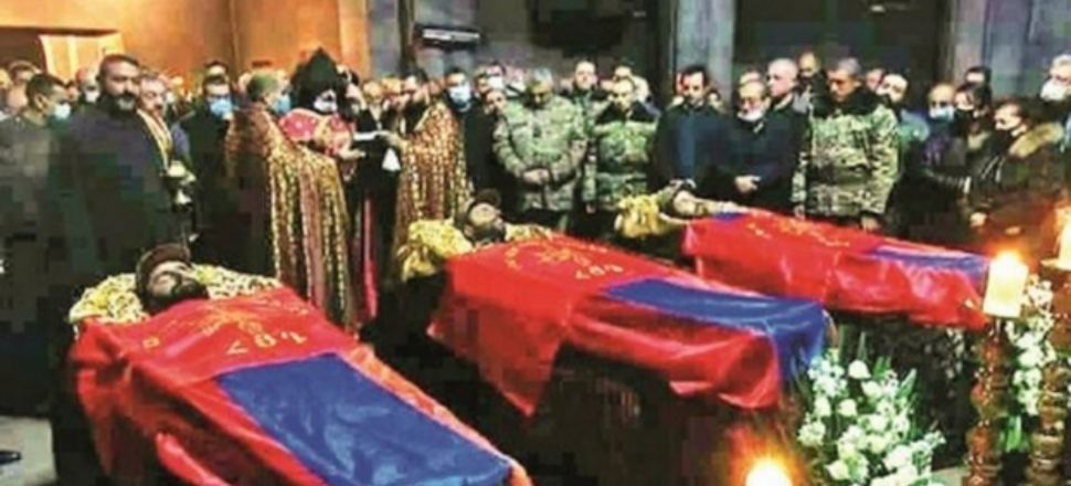 Ermenistan'dan PKK'lılara ayinli veda