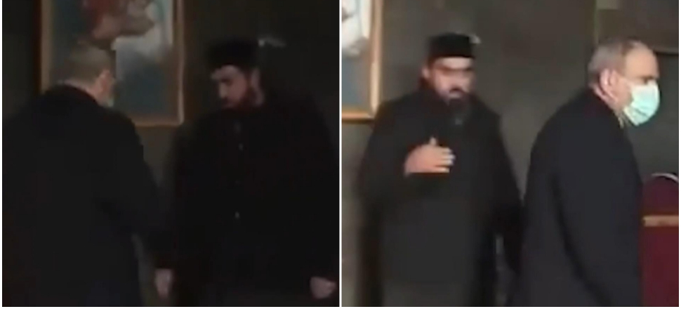 Paşinyan kiliseden bile kovuldu