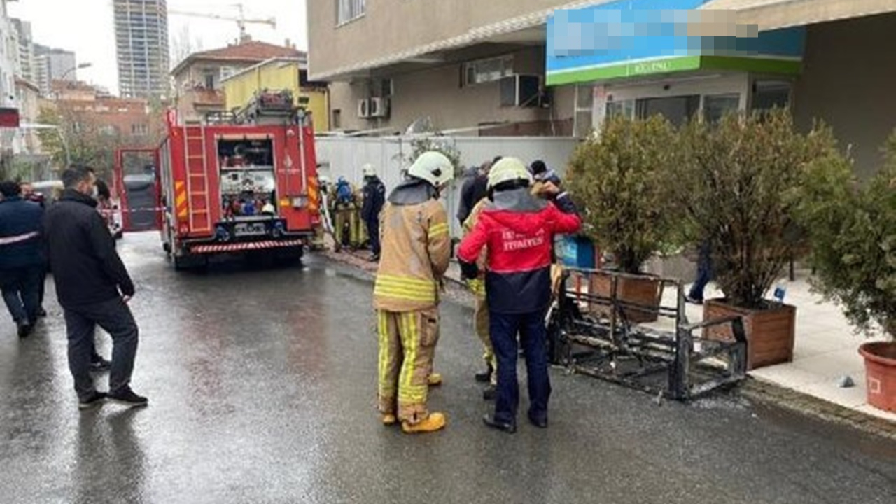 Maltepe'de özel bir hastanenin yoğun bakımında yangın