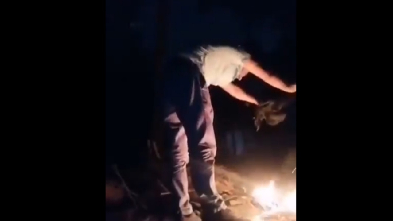 Tavuğu ateş atıp 'Cinler alemine adıyorum' dedi