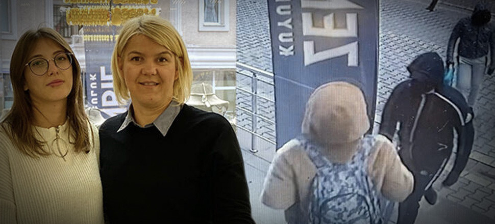 Kuyumcu anne ve kız soygun girişimini böyle önledi!