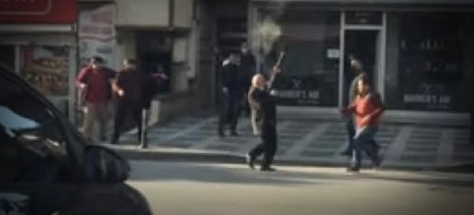 Pompalı tüfekle dehşet saçtı!