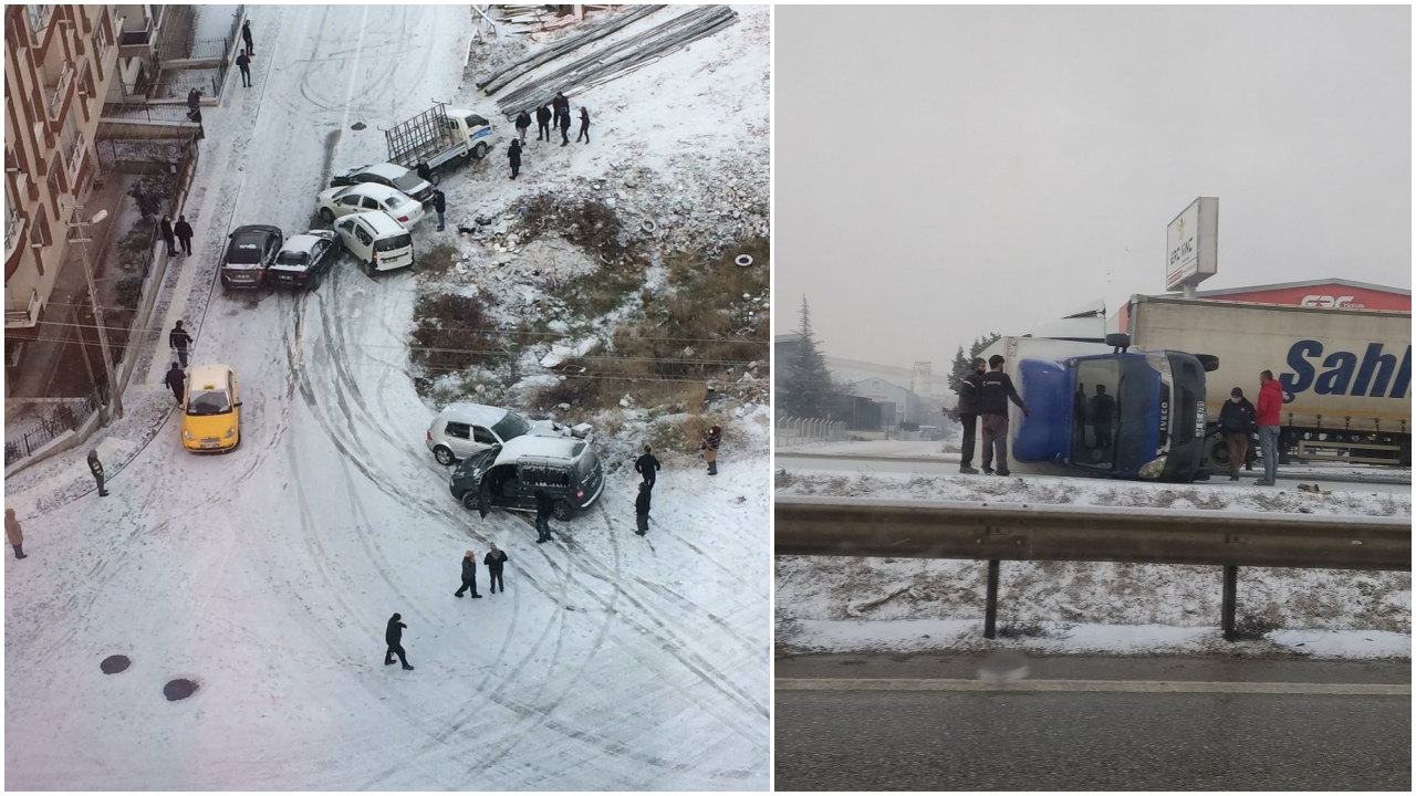Ankara'da kar hayatı felç etti, Yavaş özür diledi