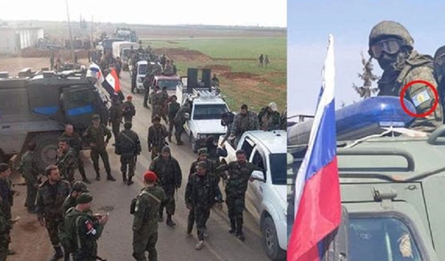 ABD'den sonra şimdi de Rus askerinin kolunda YPG arması!