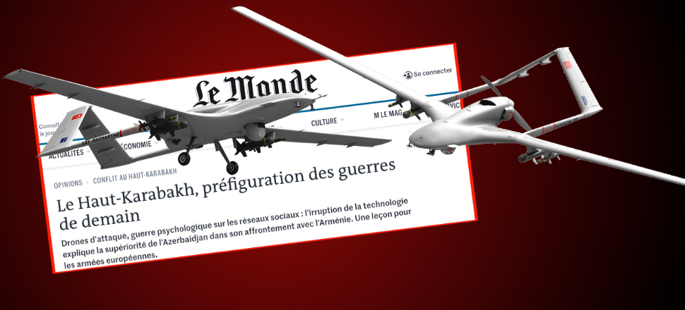 Le Monde: 6 tanesi Ermenistan ordusunu yok etti