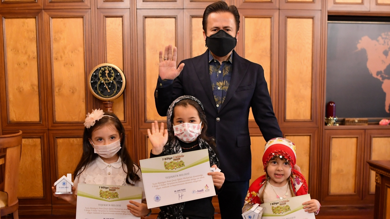 6 yaşındaki Zeynep, kazandığı ödülü SMA hastalarına bağışladı