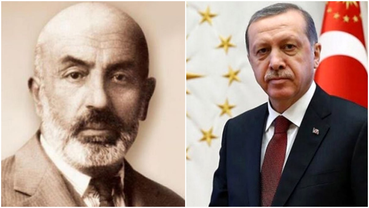 Erdoğan'dan Mehmet Akif Ersoy mesajı