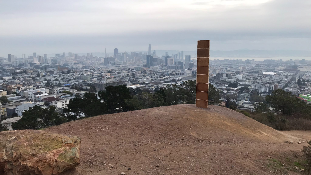 Gizemli monolit San Francisco'da!
