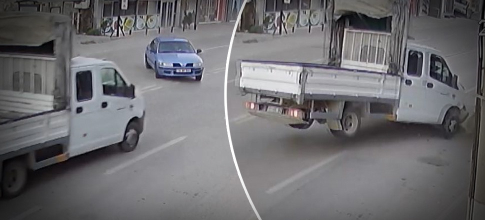 Canlı yayın sırasında feci kaza!