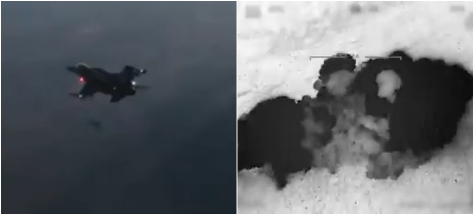 F-16'lar Irak'ın kuzeyinde 8 teröristi öldürdü