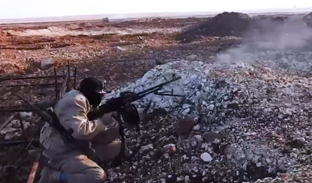 El Bab'da terörist kendi ölümünü çekti! Türk askeri böyle vurdu / VİDEO